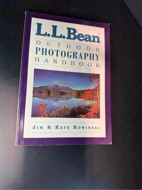 Vintage L.L. Bean Outdoor Photography Handbook - Purple Cover